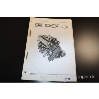 Porsche 944 Handbuch Kundendienst Information #3976
